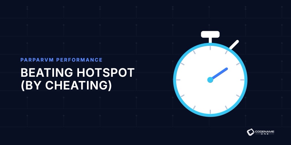 How We Beat HotSpot Performance (By Cheating, But Not Like That)