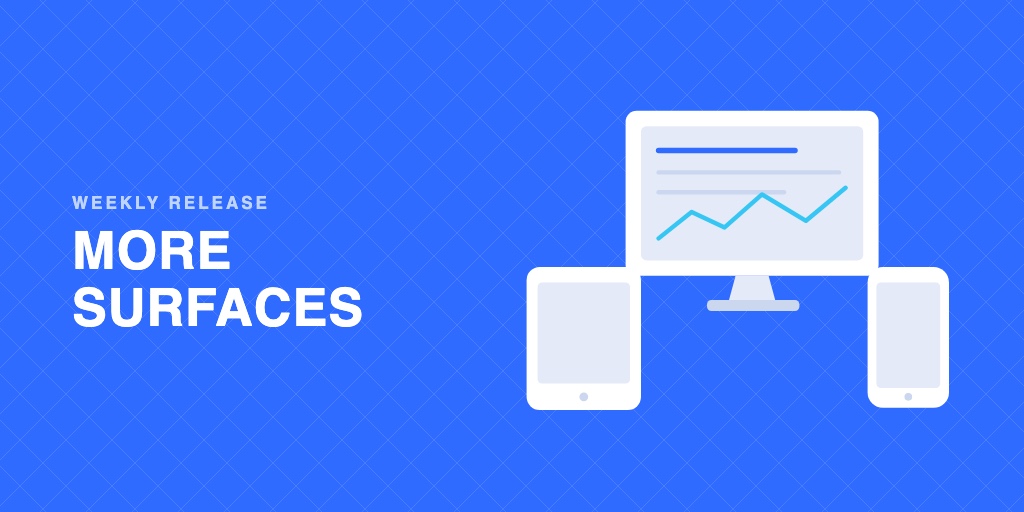 More Surfaces, Same Deal: Cars, Sensors, Commerce, Video And Builds