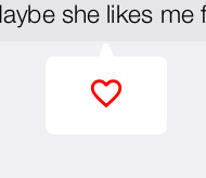 Menu appears when you long-press on a chat bubble. Clicking on the button will fire the