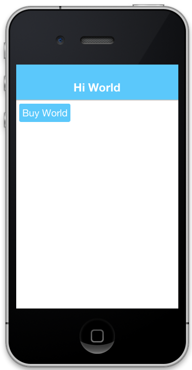 in-app purchase demo app